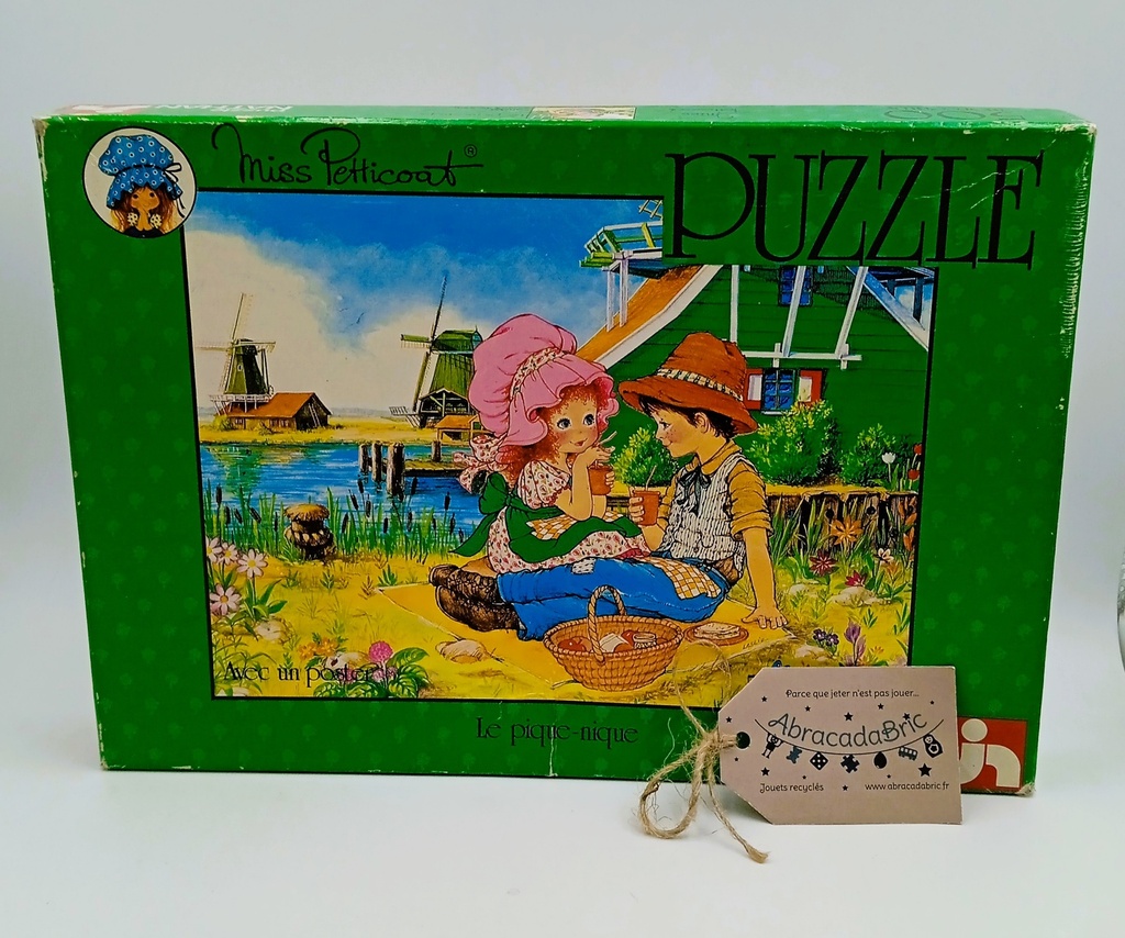 Puzzle "Le pique nique" 500p - NATHAN