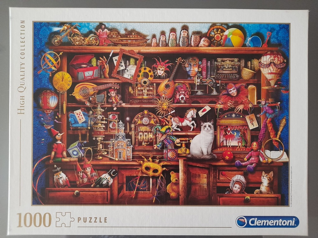 Puzzle "Ye old shoppe" 1000p - CLEMENTONi