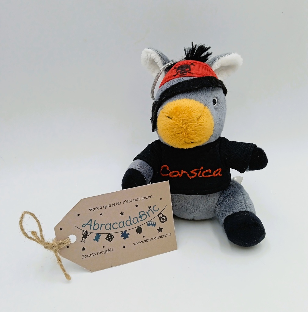 Peluche ane pirate Corsica - TEXTiSUN