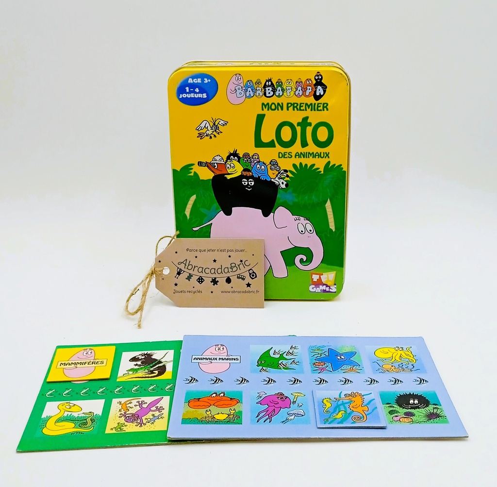 Barbapapa, Mon premier loto des animaux - TF1 GAMES