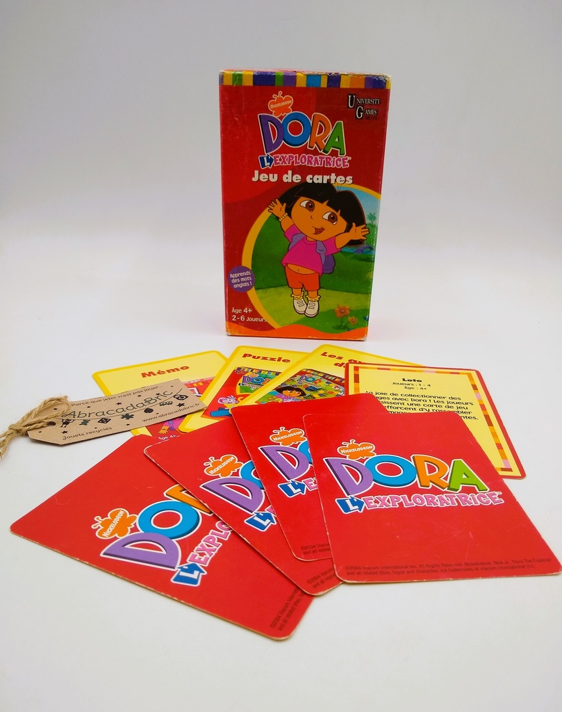 Jeu de cartes, Dora l'exploratrice - UNiVERSiTY GAMES