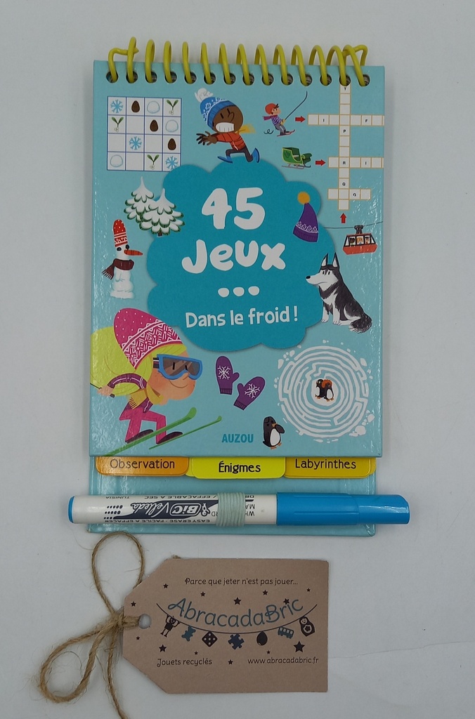 45 jeux dans le froid - AUZOU