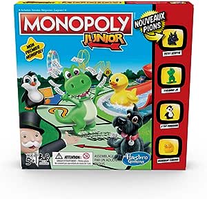 Monopoly junior nouveaux pions - HASBRO