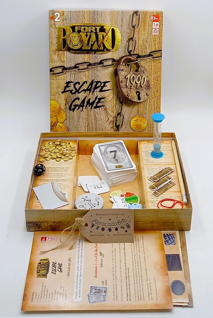 Fort boyard escape game - LANSAY