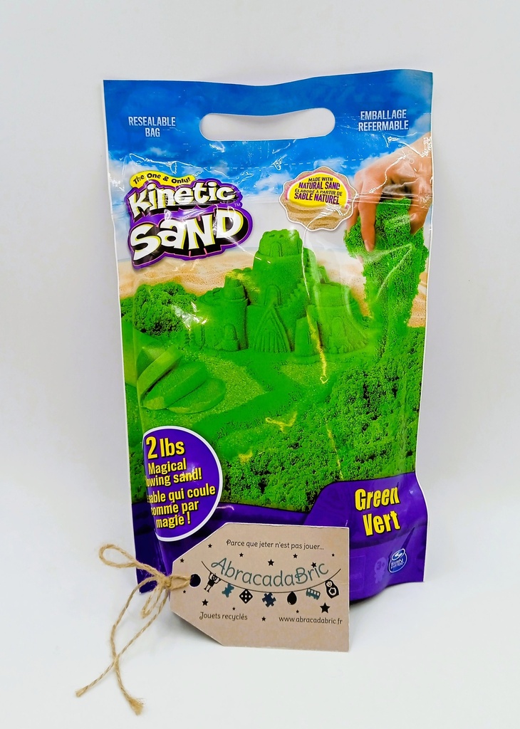 Sable magique vert - KiNETICSAND