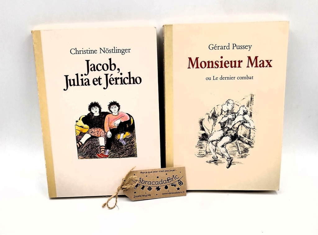 "Jacob,Julia et Jéricho" & "Monsieur Max" - ECOLE DES LOiSiRS