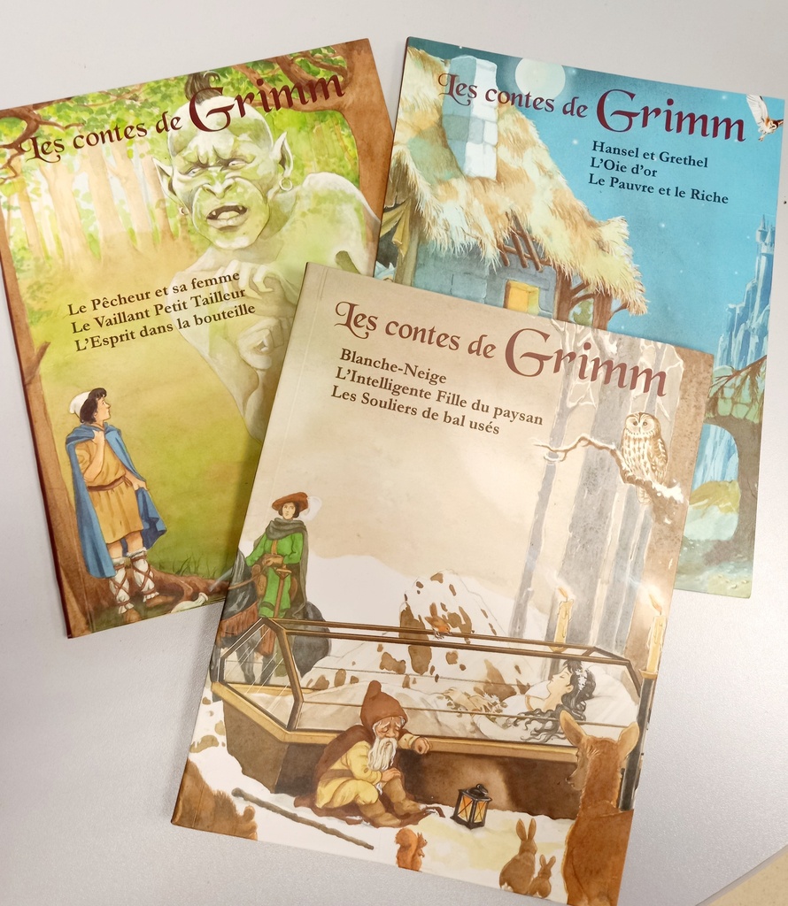 Les contes de Grimm x3 - AUZOU
