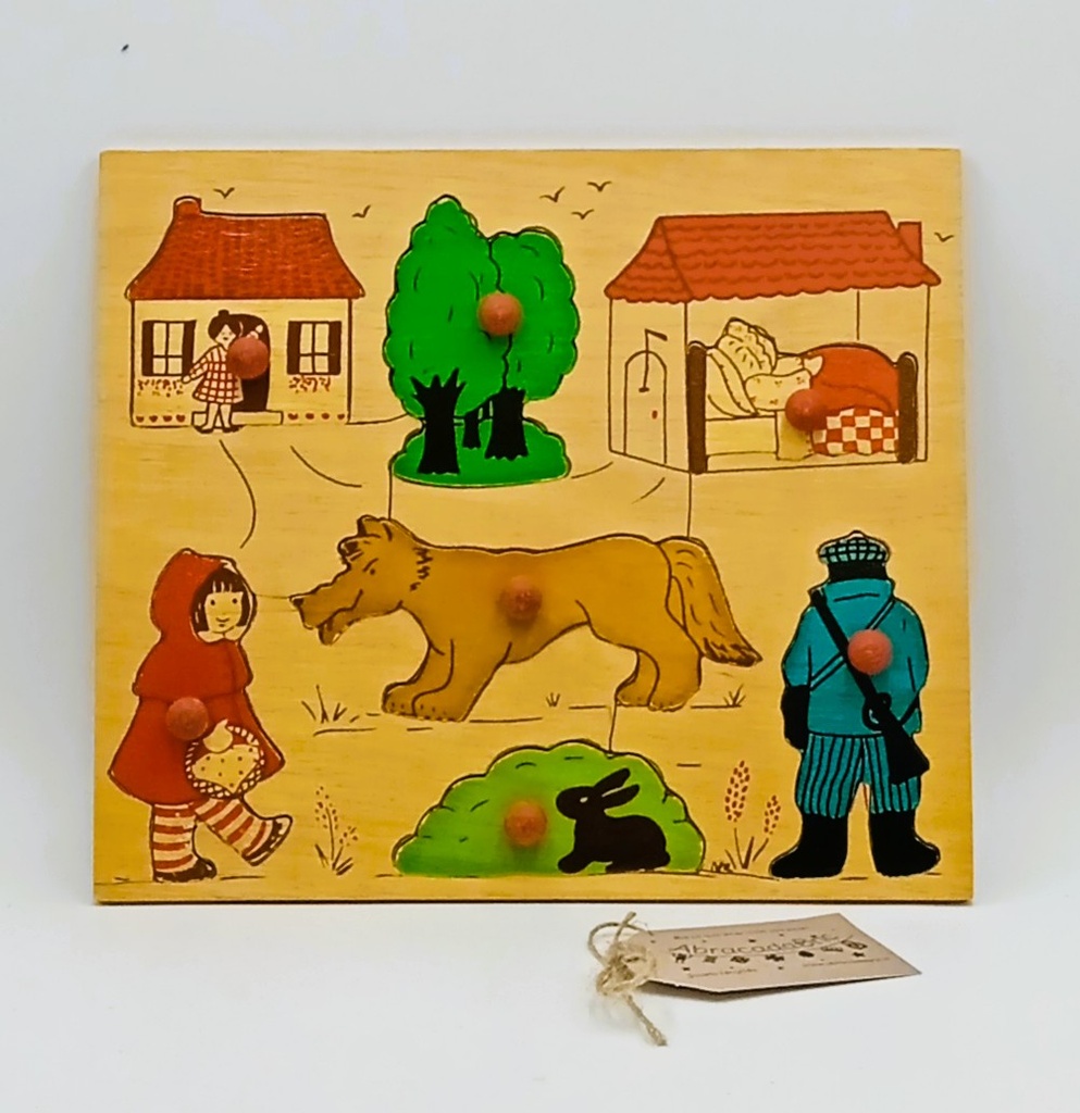 Puzzle chaperon rouge - JOUETS TAiGA
