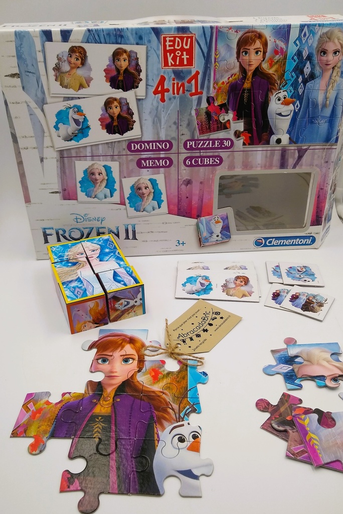 Edukit 4 en 1, "La Reine des Neiges 2" - CLEMENTONi