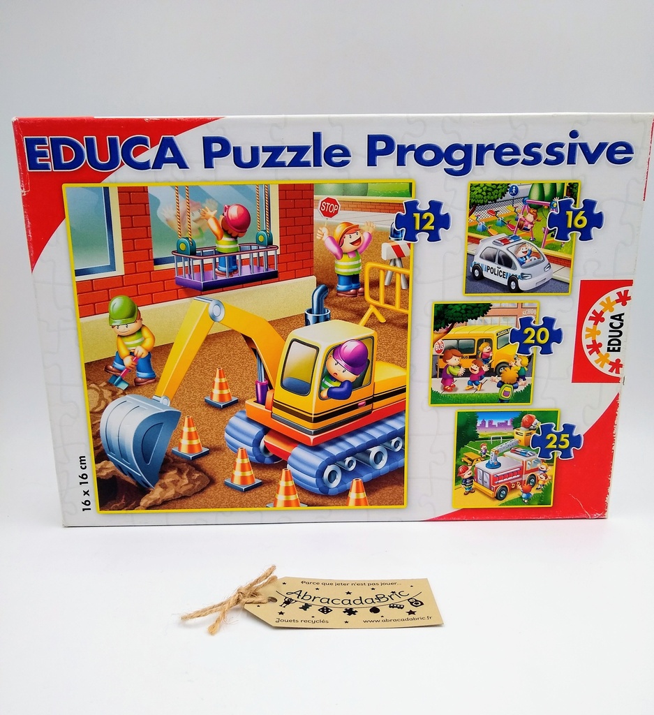 4 Puzzles progressifs - EDUCA