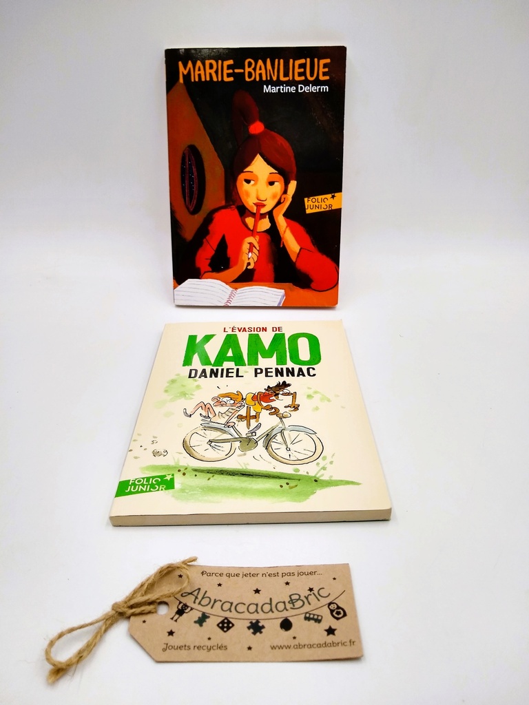"Marie-Banlieue" & "L'évasion de kamo" - FOLiO JUNiOR