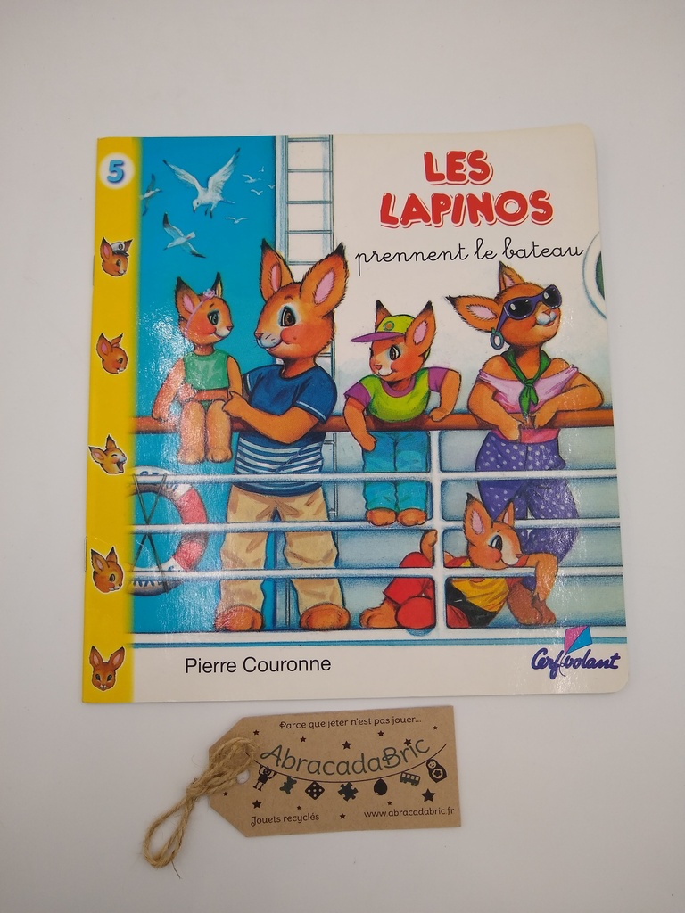 "Les lapinos prennent le bâteau" - CERFVOLANT