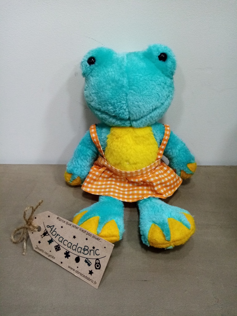 Grenouille turquoise 25cm - KERO KERO sister