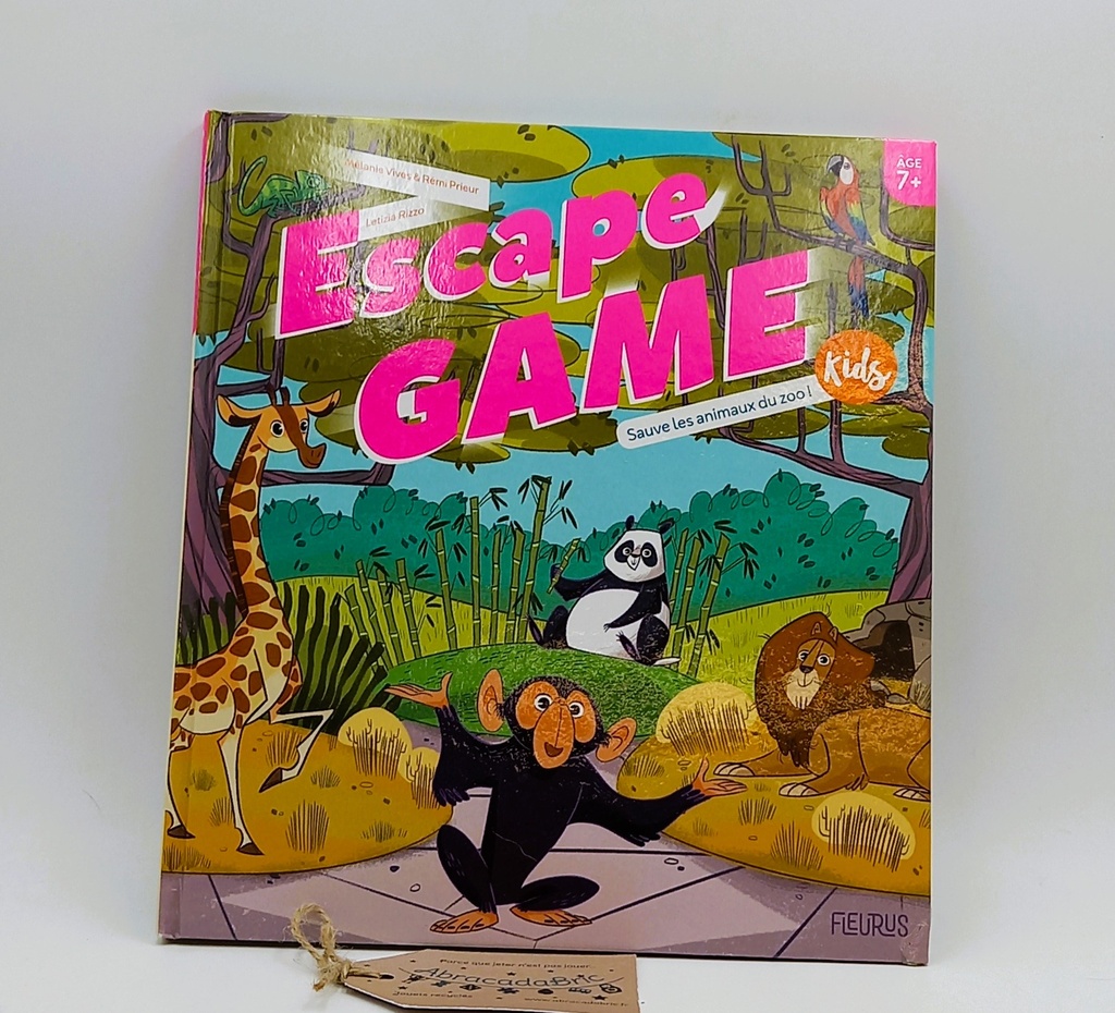 Escape game "Sauve les animaux du zoo" - FLEURUS