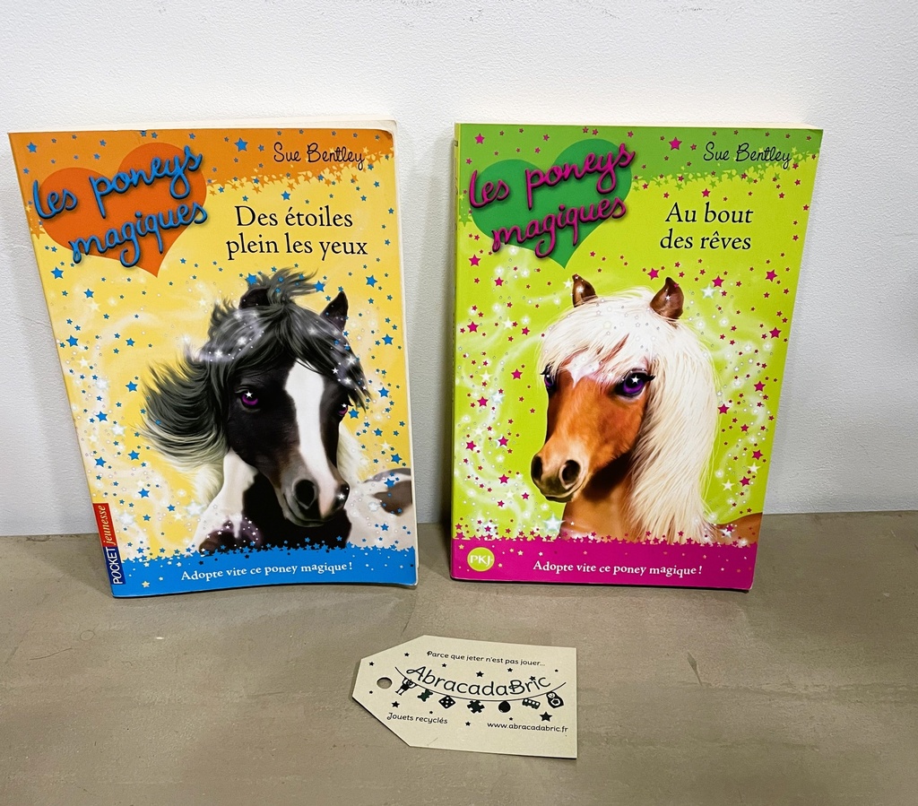 Lot x2 "Les poneys magiques" - POCKET JEUNESSE