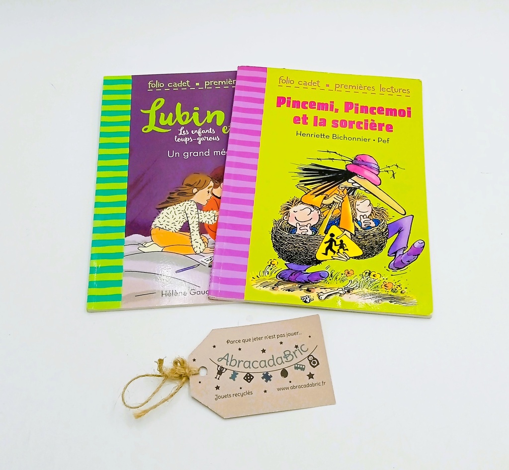 "Pincemi, Pincemoi et la sorcière" & "Lubin et Lou" - FOLiO CADET