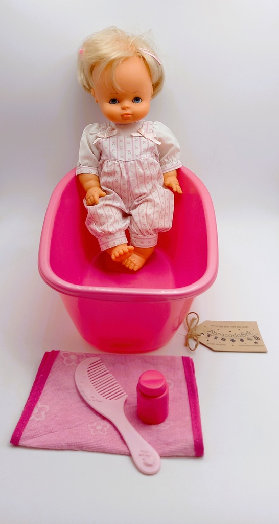 Ma poupée blonde et sa baignoire 33cm   