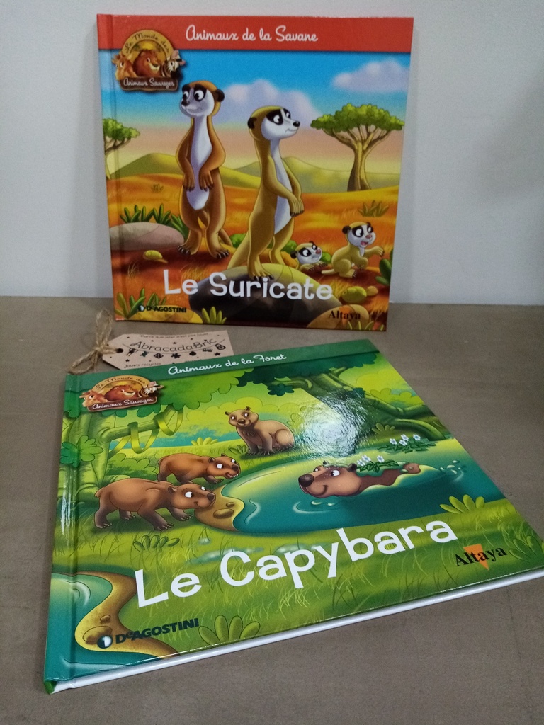 "Le suricate" & "Le capybara" - ALTAYA