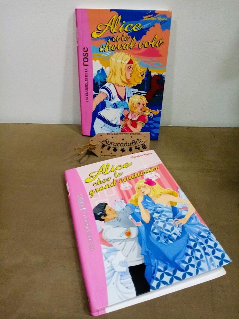 "Alice et le chaval volé & "Alice chez le grand couturier" - BiBLiOTHEQUE ROSE 