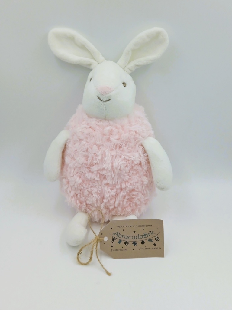 Lapin rose 30cm - ATMOSPHERA