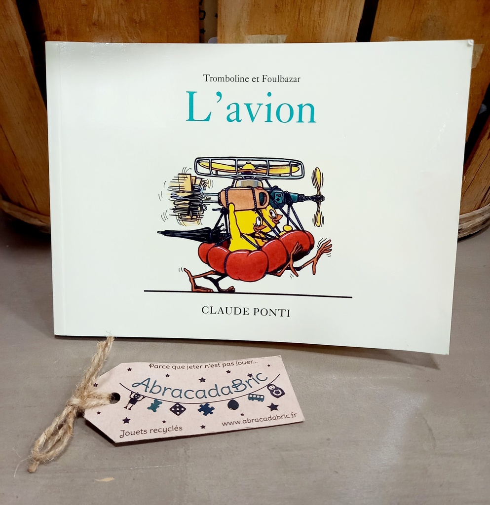 Livre recto verso "L'avion / La voiture" - CLAUDE PONTi