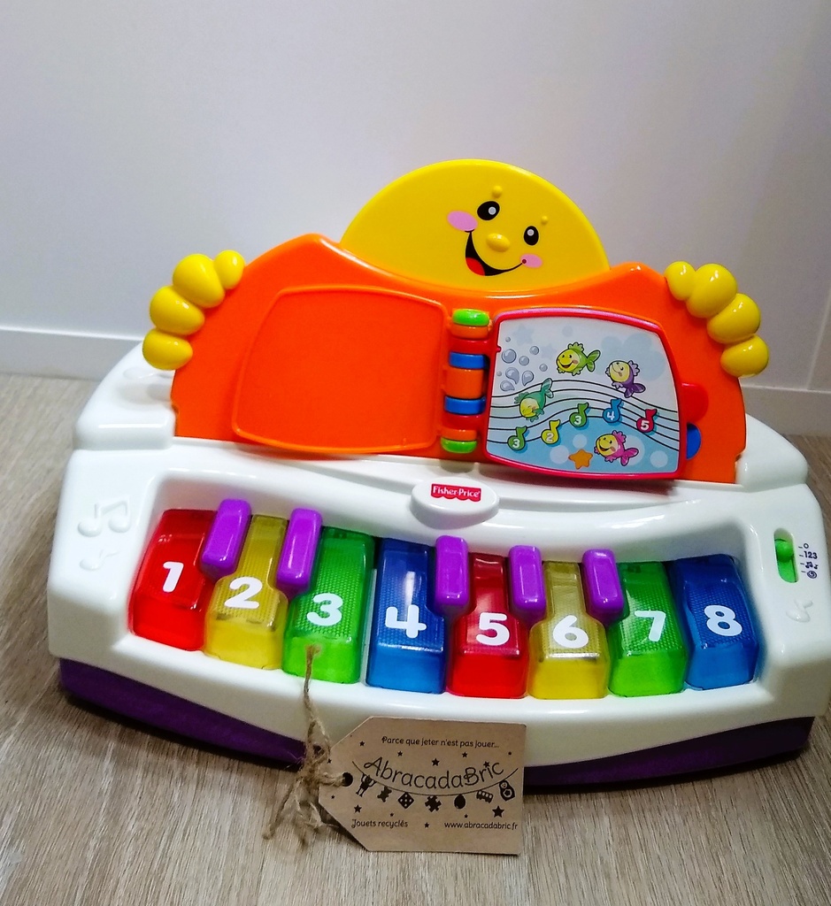 Mon piano "apprend et rigole" - FiSHER PRiCE 