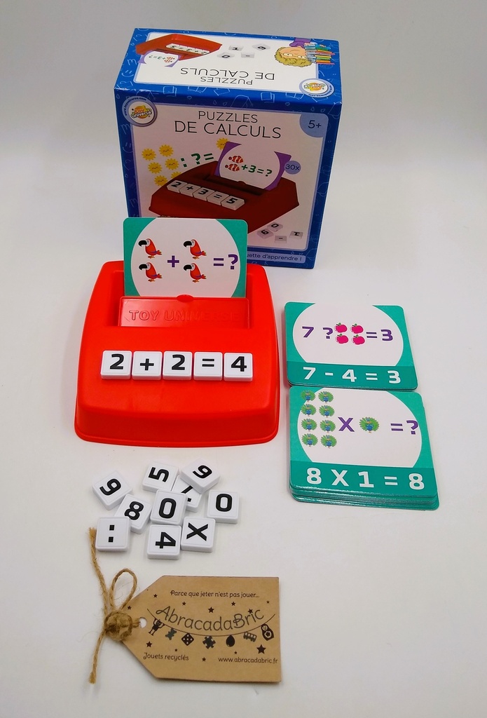 Puzzles de calculs - TOY UNiVERSE