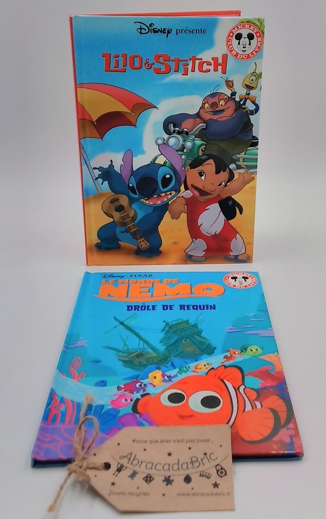 "Lilo et Stitch" & "Le monde de némo" - HACHETTE  