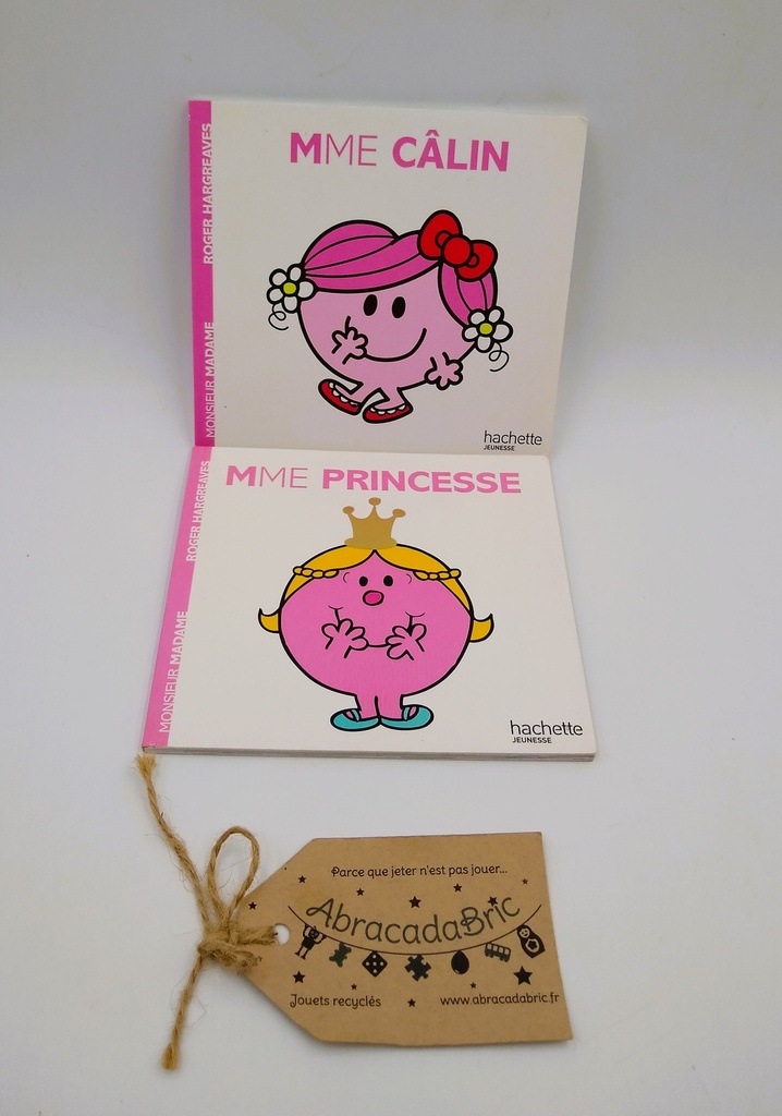 "Mme Câlin" & "Mme Princesse" - HACHETTE  