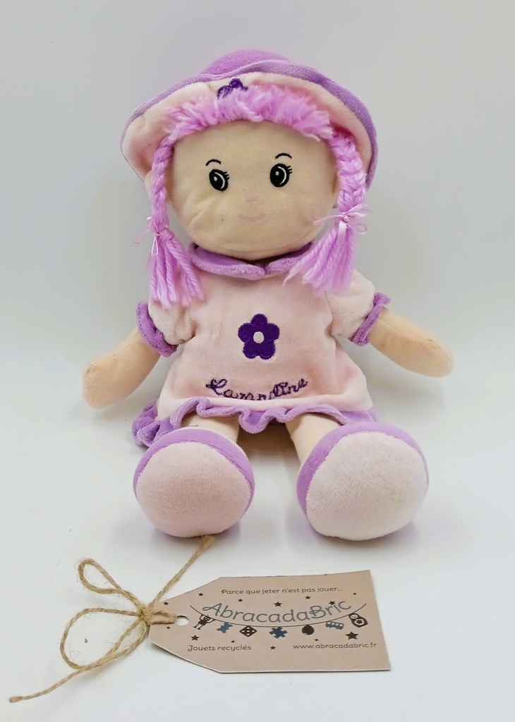 Poupée chiffon lavandine 28cm - ENESCO