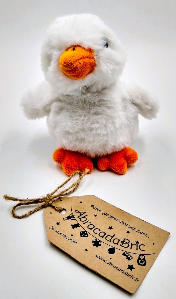 P'tit canard blanc 15cm - NiCOTOYS