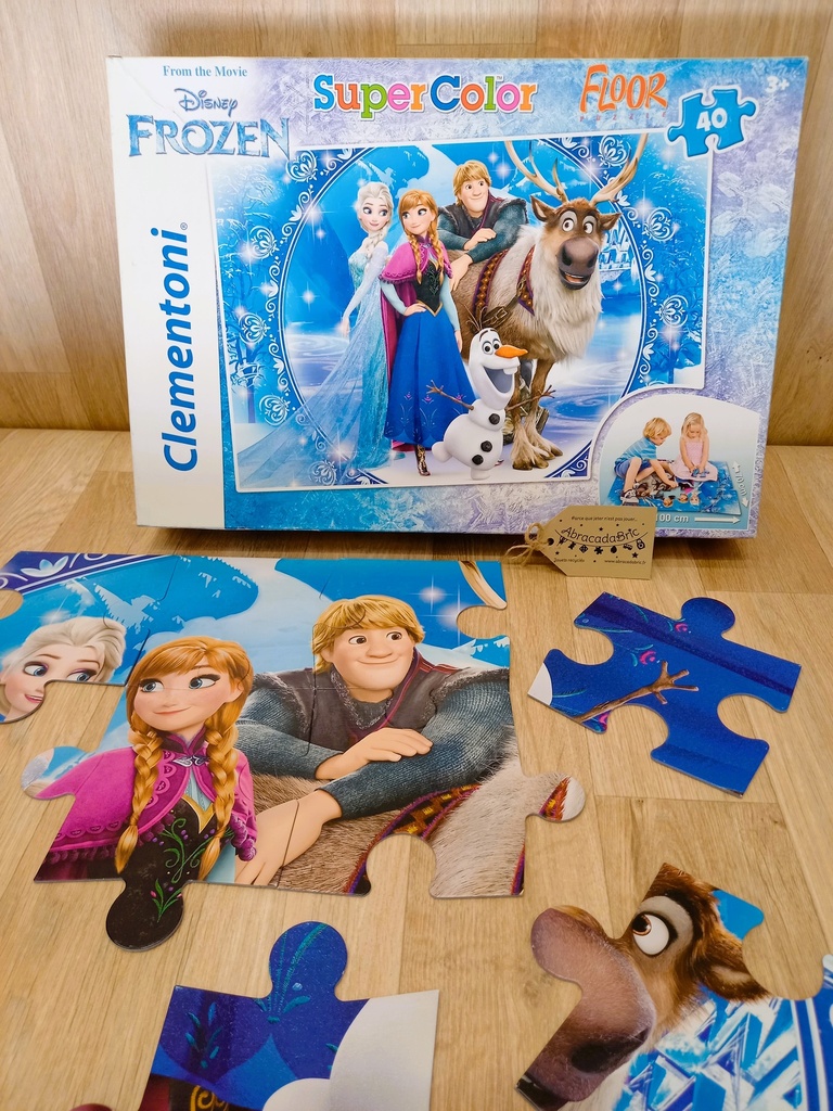 Puzzle géant "Reine des Neiges" 40 P - CLEMENTONi 