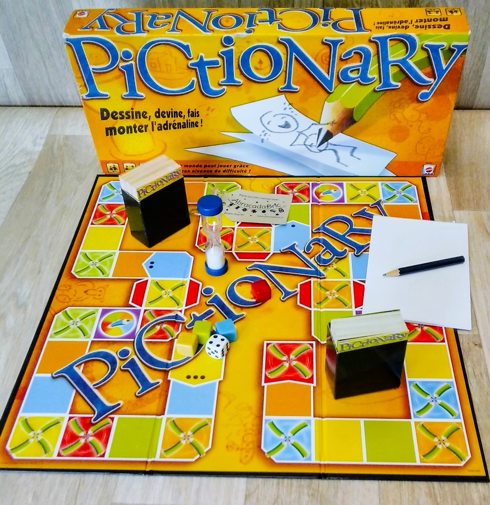 Pictionary "Dessine, devine, fais monter l’adrénaline !" - MATTEL