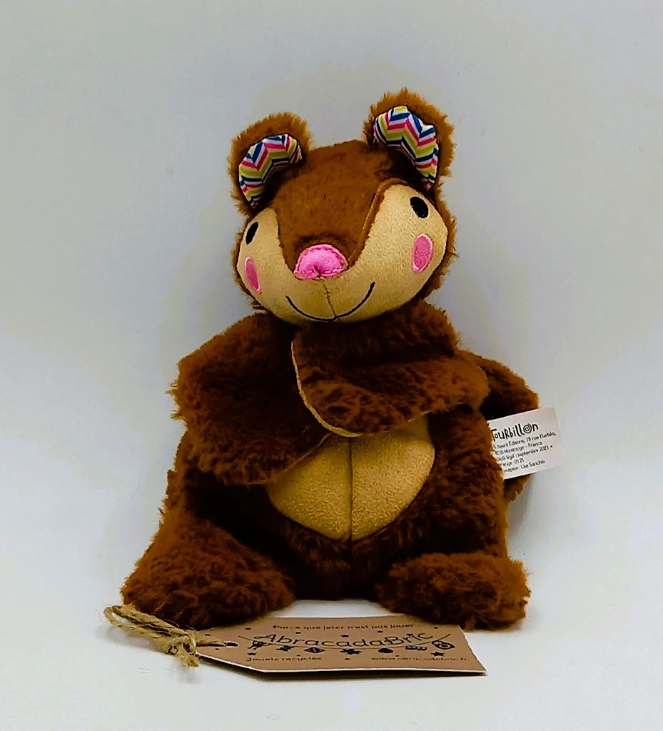 Marionnette à doigt "Biche" 20cm - TOURBiLLON