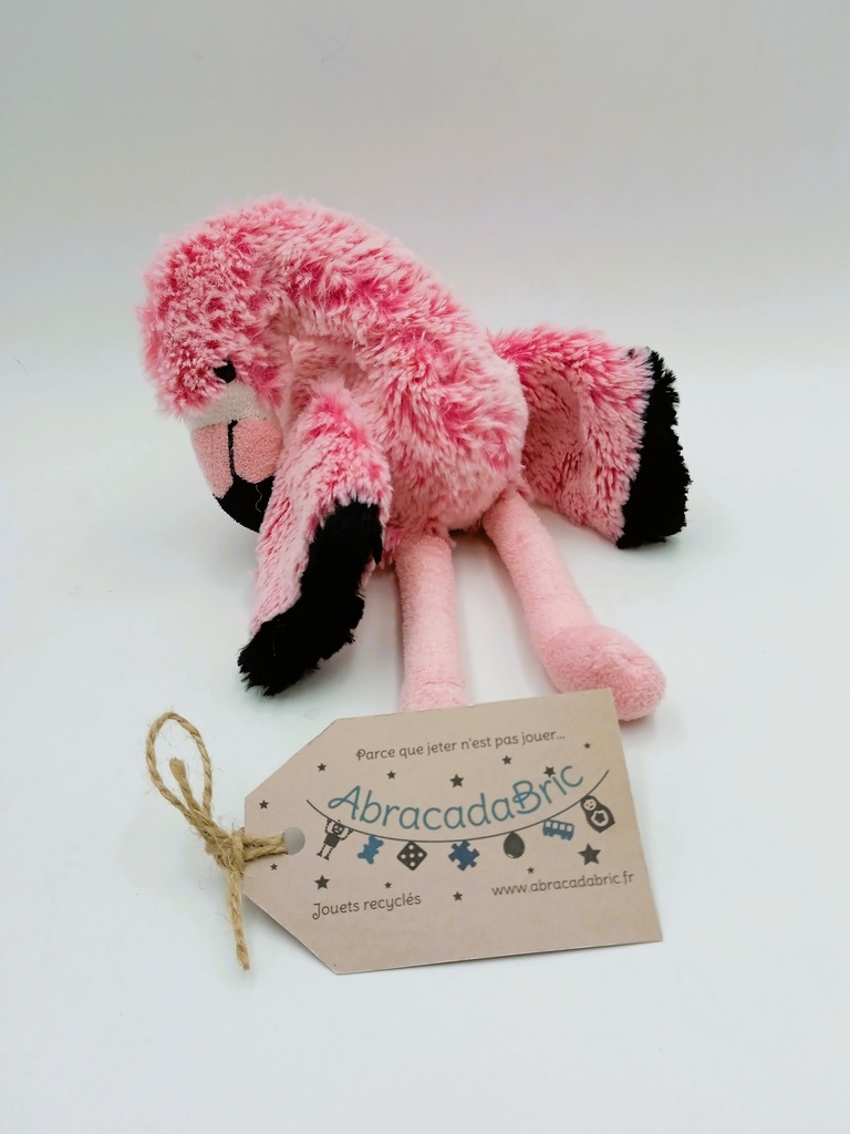 Peluche flament rose - CREATiONS DANi