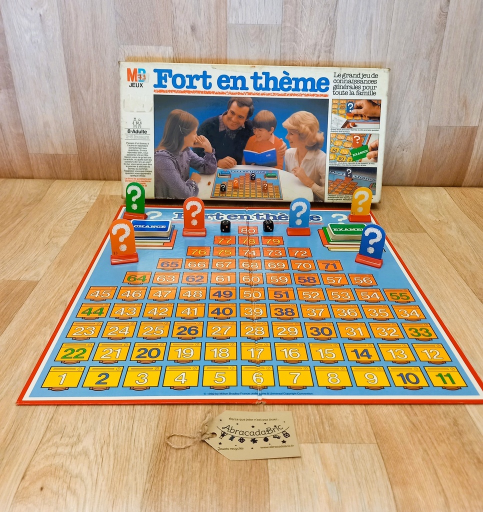 Fort en thème vintage 1982 - MB 