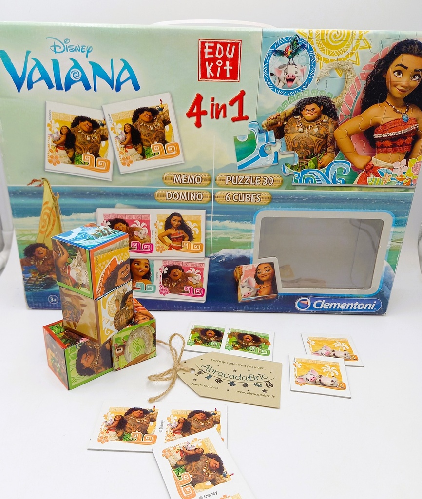 Edukit 4 en 1, "Vaiana" - CLEMENTONi