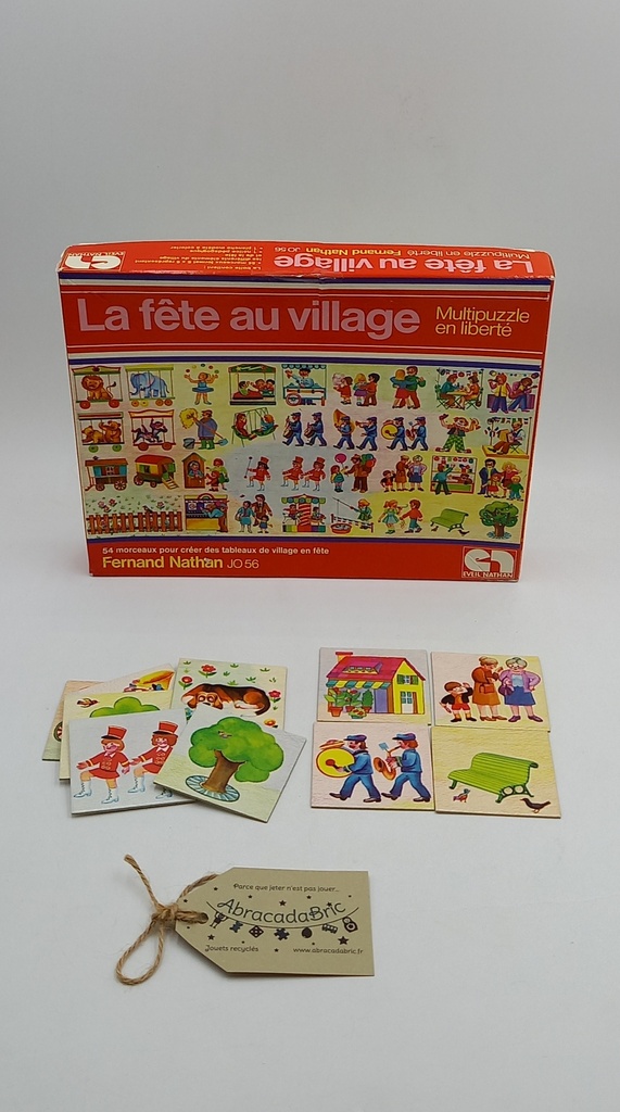 Puzzle la fête au village - EVEiL NATHAN