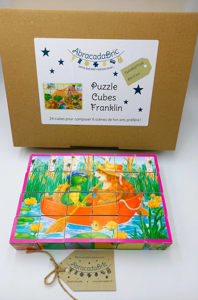 Cubes-puzzles Franklin 24p - CLEMENTONi 