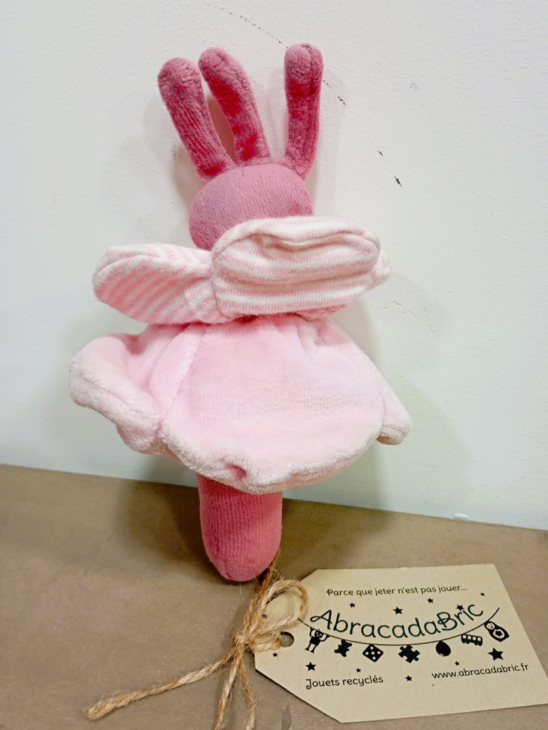 Hochet Fleur 18cm - MOULiN ROTY