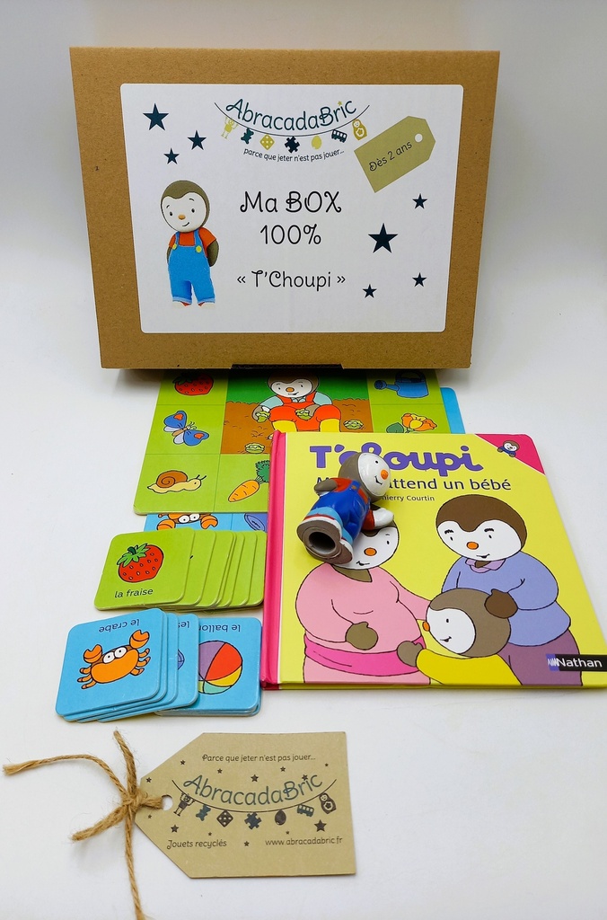 BOX cadeau «T’choupi» 