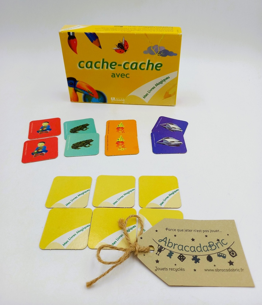 Mémo "cache-cache avec mes livres magiques" - EDiTiONS ATLAS