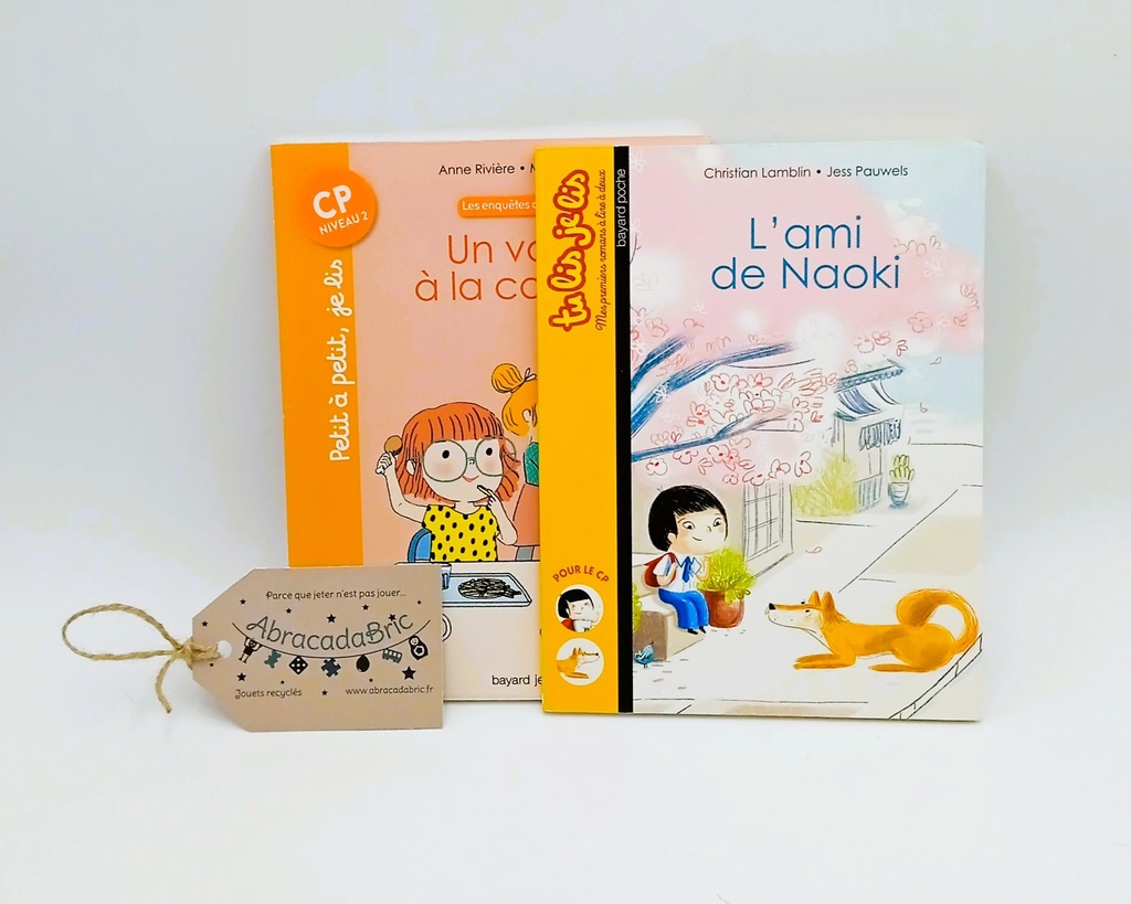 Lot x2 «L'ami de Naoki» et «Un voleur à la cantine» - BAYARD 