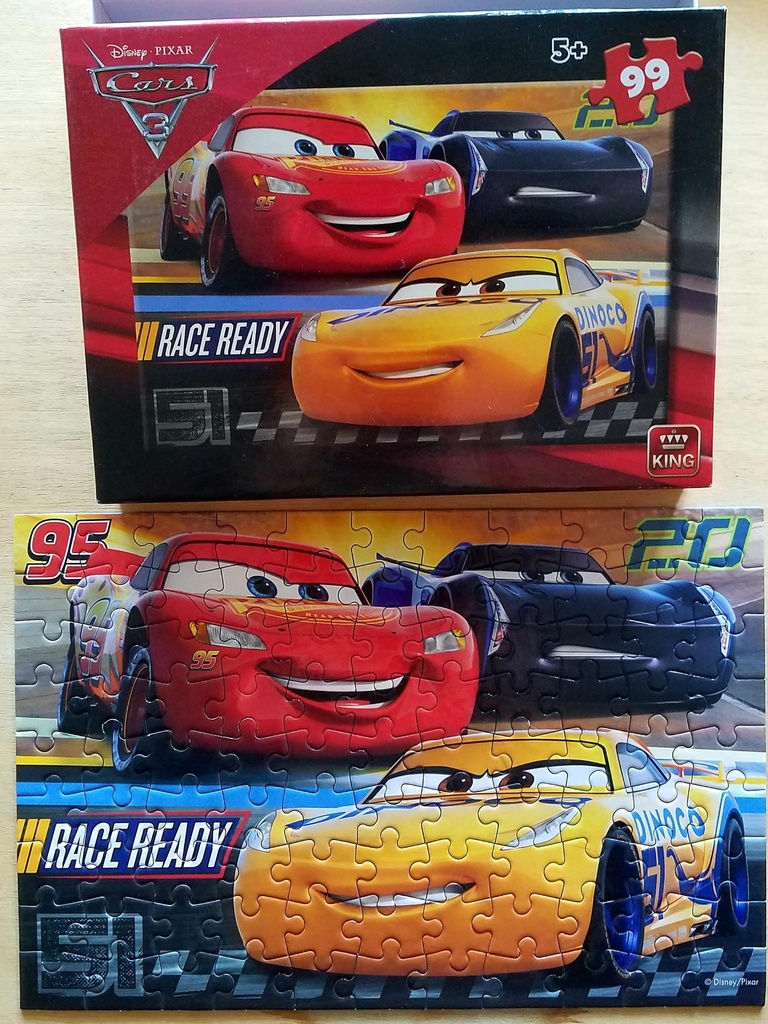 Puzzle "Cars 3"- 99p -DISNEY PIXAR
