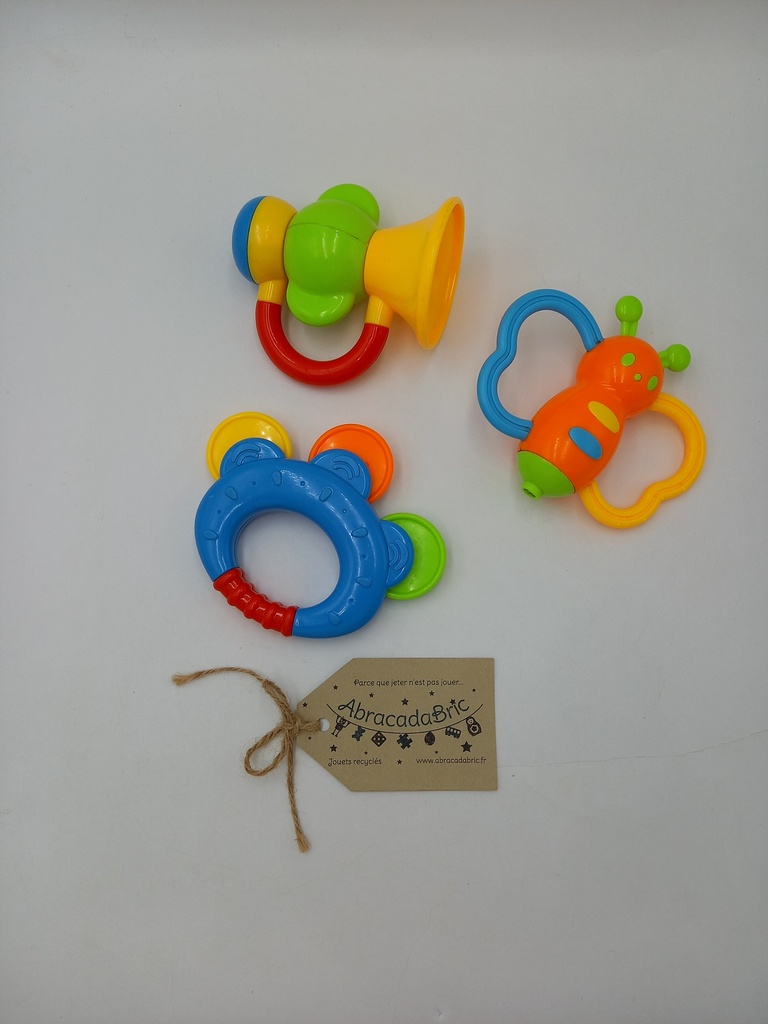 Lot x3 jouets d'Eveil  