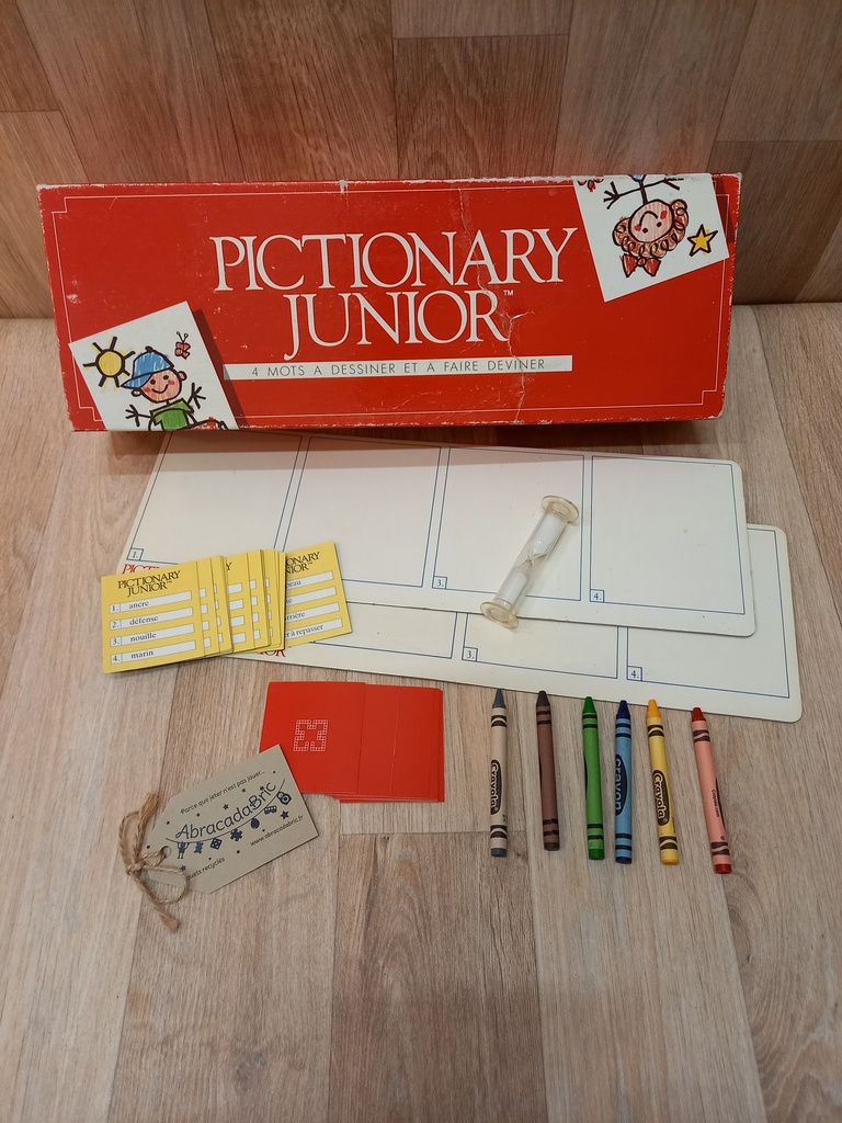 Pictionary junior  - PiCTiONARY iNC  Edition 1989