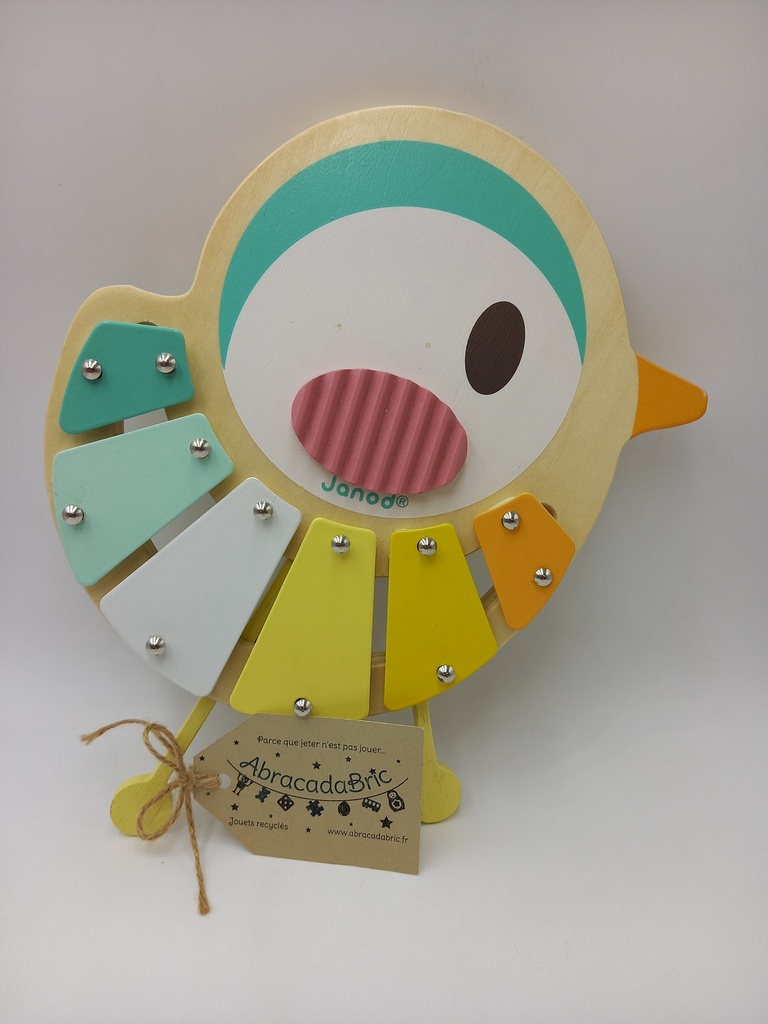 Xylophone oiseau en bois - JANOD