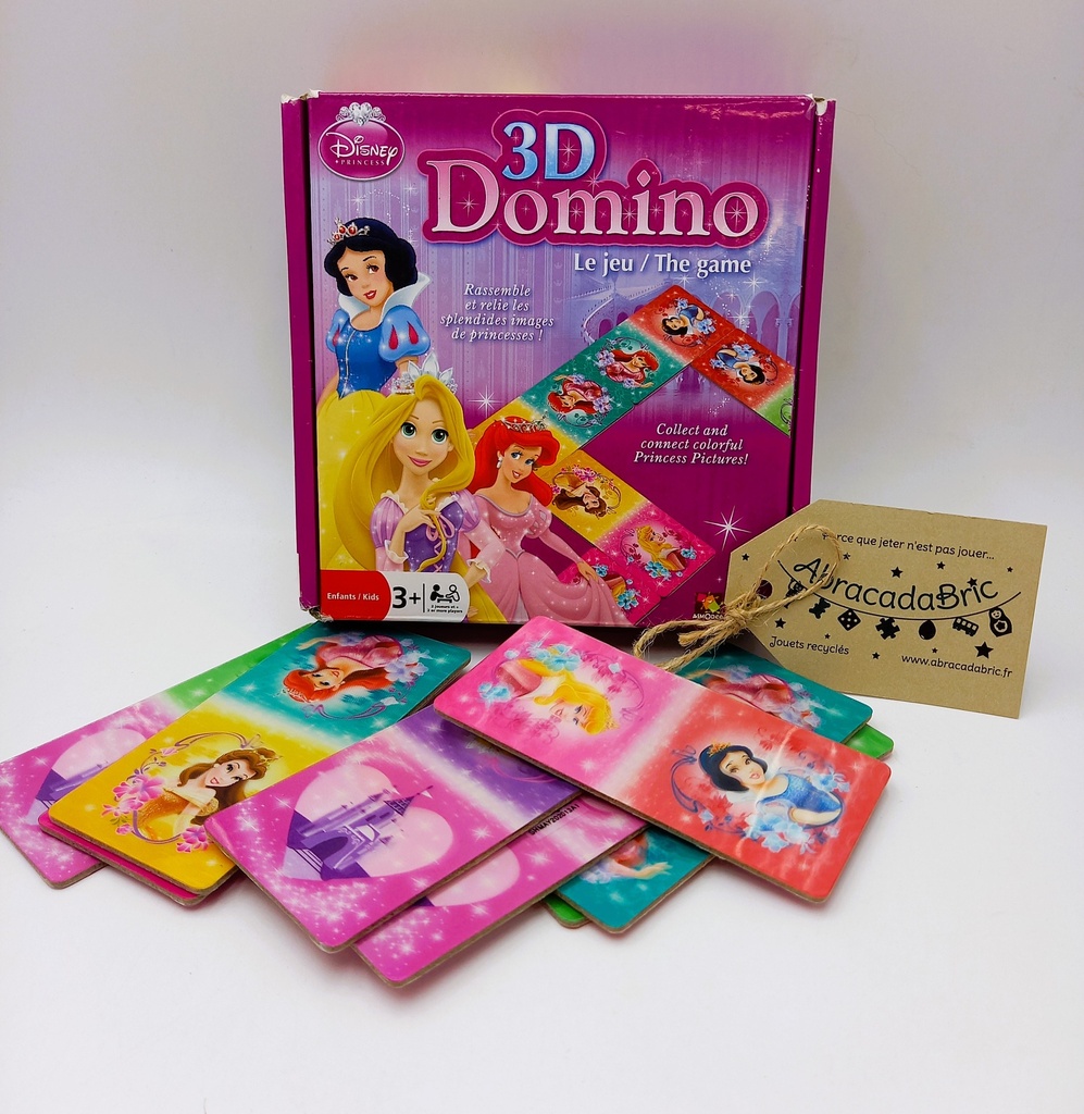 Domino 3D princesses Disney - ASMODEE