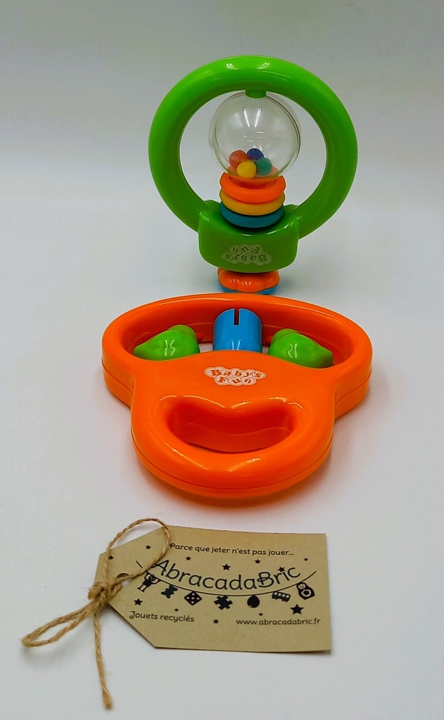 Lot x2 hochets - BABY'S FUN