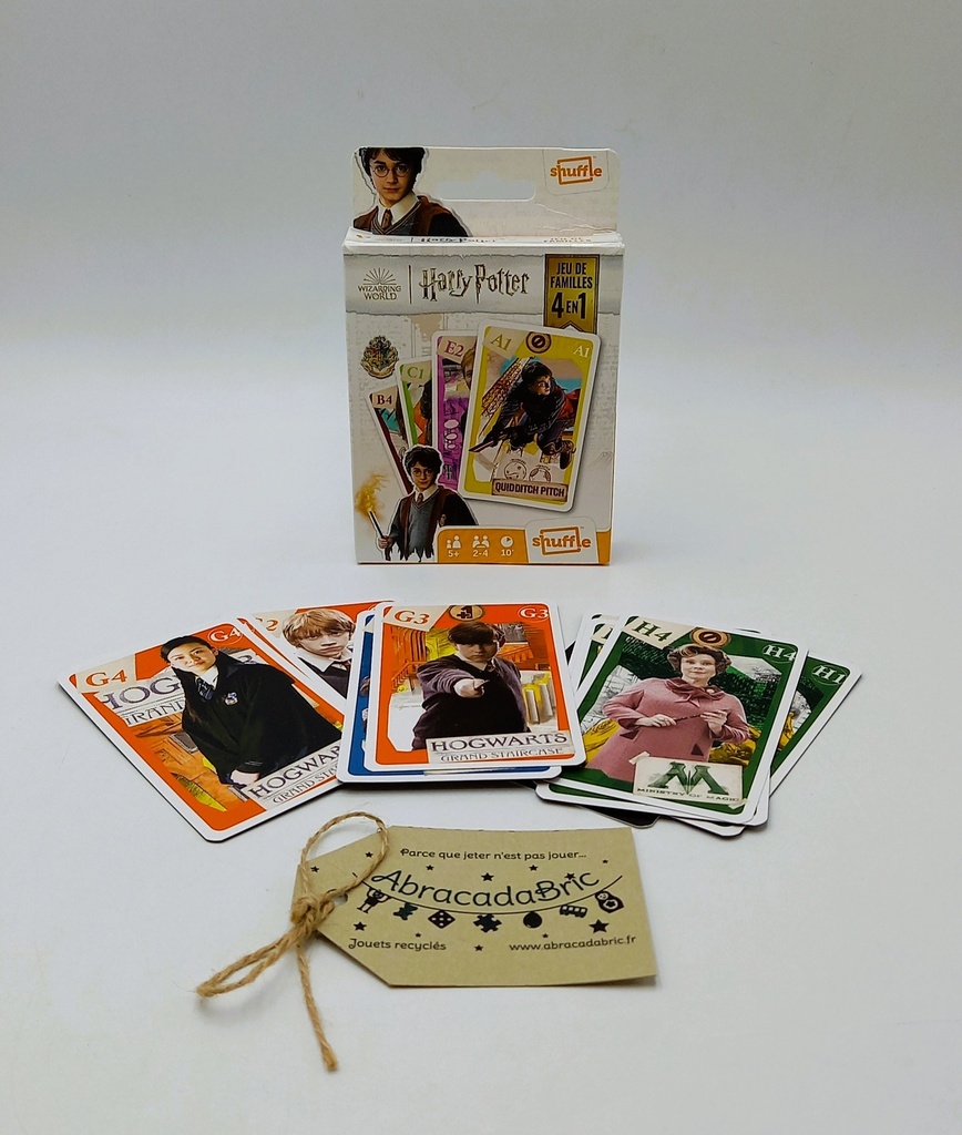 Jeu de famille 4 en 1 - CARTAMUNDi 